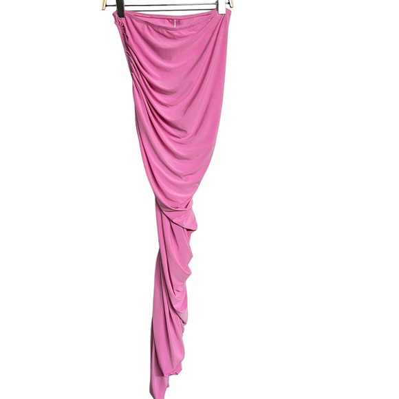 New Norma Kamali Diana Dress in Candy Pink - Picture 3 of 8